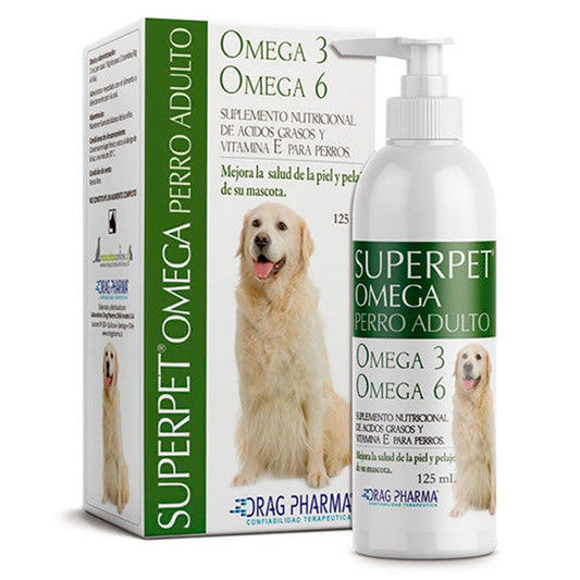 Superpet Omega 3 y 6 Adulto 125 ml