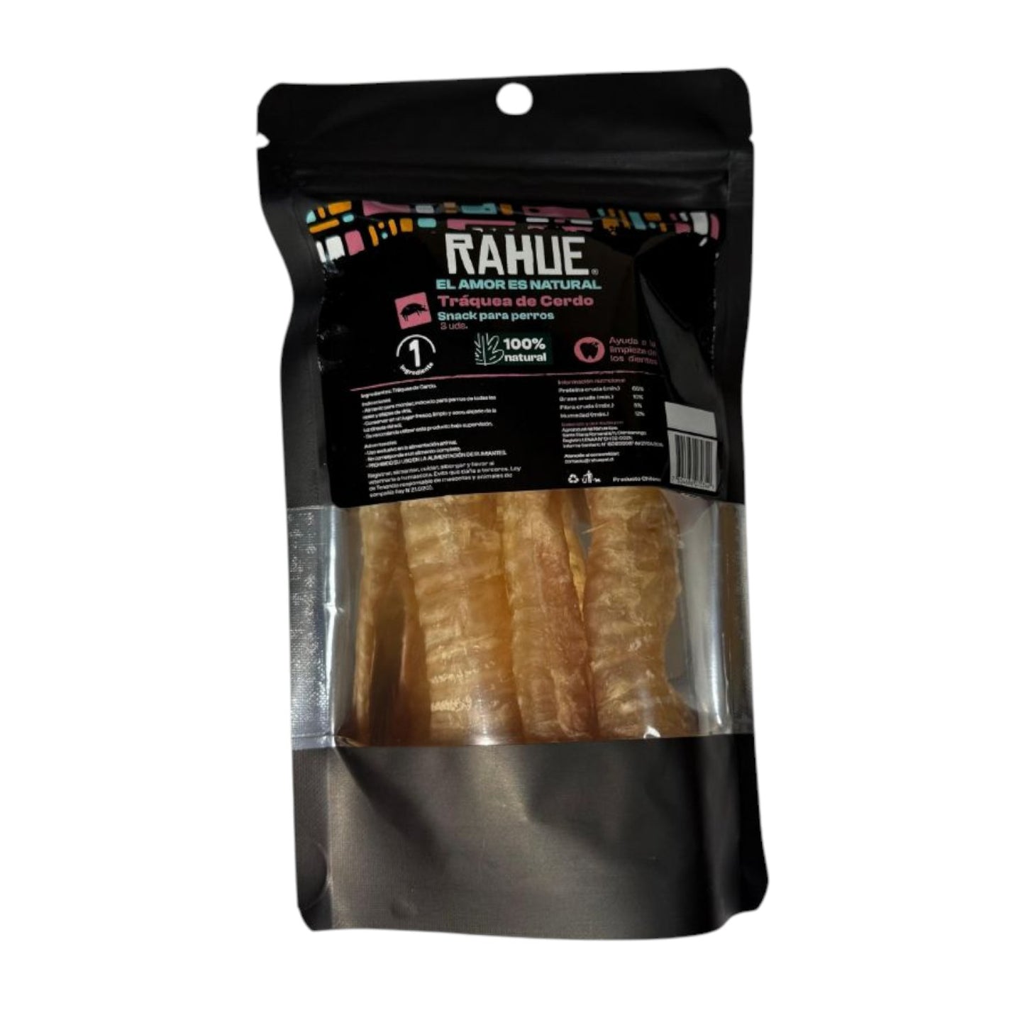 Snack Traqueas de cerdo rahue 3u