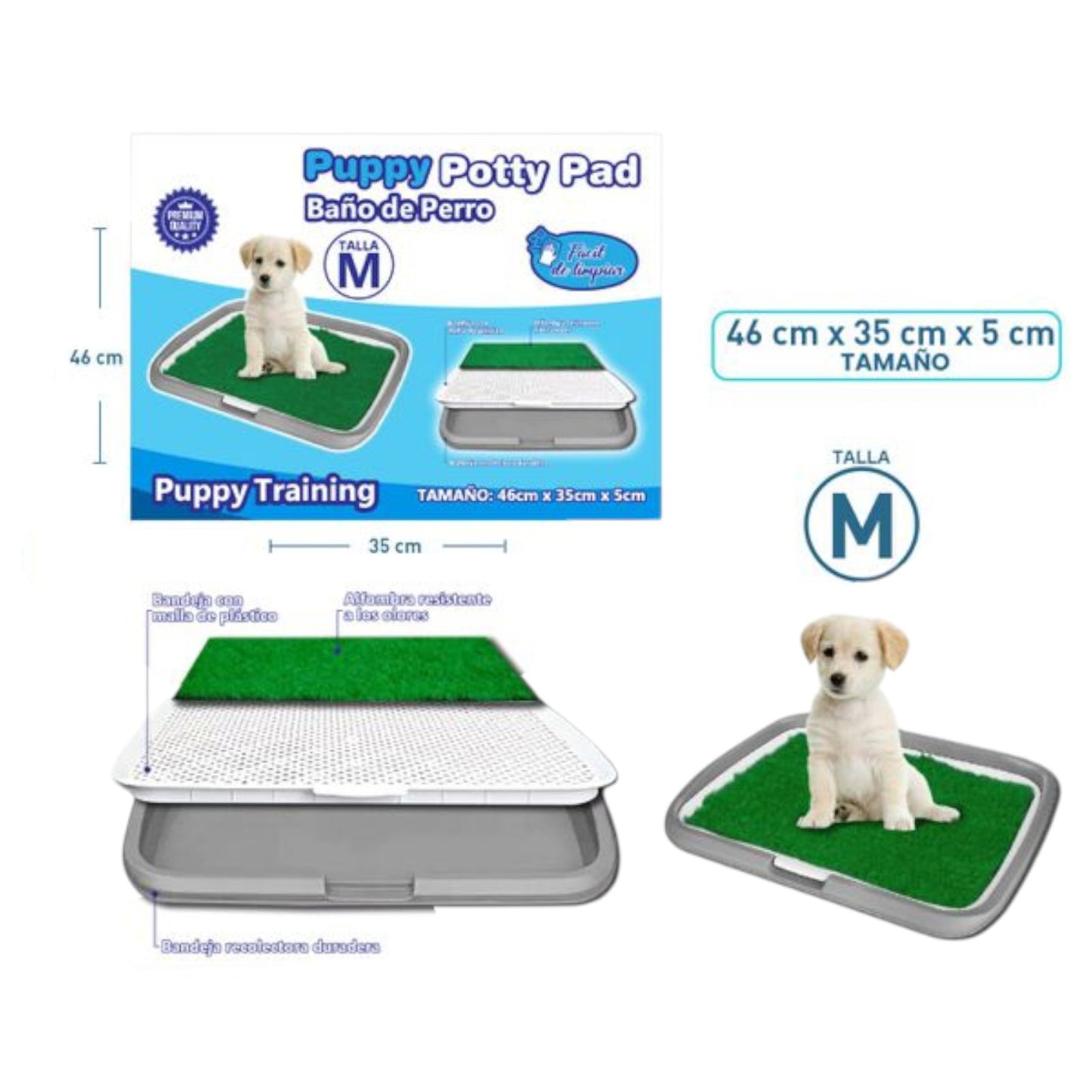 Baño Ecologico Para Perros Talla M