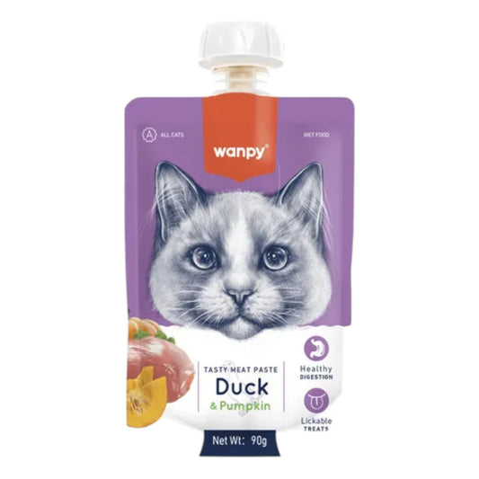 Pasta Wanpy Duck Gato 90 Gr