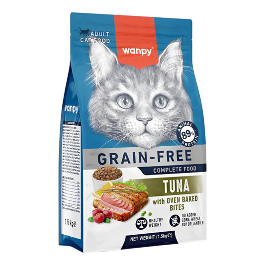 Alimento Wanpy Adult Cat Atun 1.5 Kg GRAIN FREE