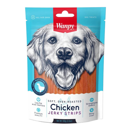Snack Wanpy Perro Chicken Jerky 100gr