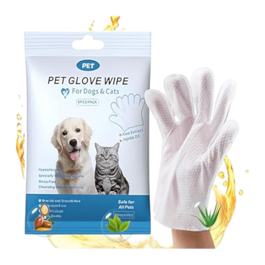 Guante Limpieza Toalla Humeda 6u